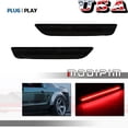 thumbnail interactive-video image 1 of GTINTHEBOX Smoked Front Side Marker Lights Pony Type Amber LED Kit For 2010-2014 Ford Mustang 1 of 2