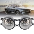 thumbnail image 1 of For 2009-2018 Toyota Venza Clear Replacement Fog Light Housing Assembly Pair, 1 of 5