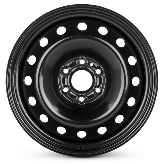For 2009-2024 Nissan Titan 20 Inch Painted Black Steel Rim - OE Direct Replacement - Road Ready Car Wheel