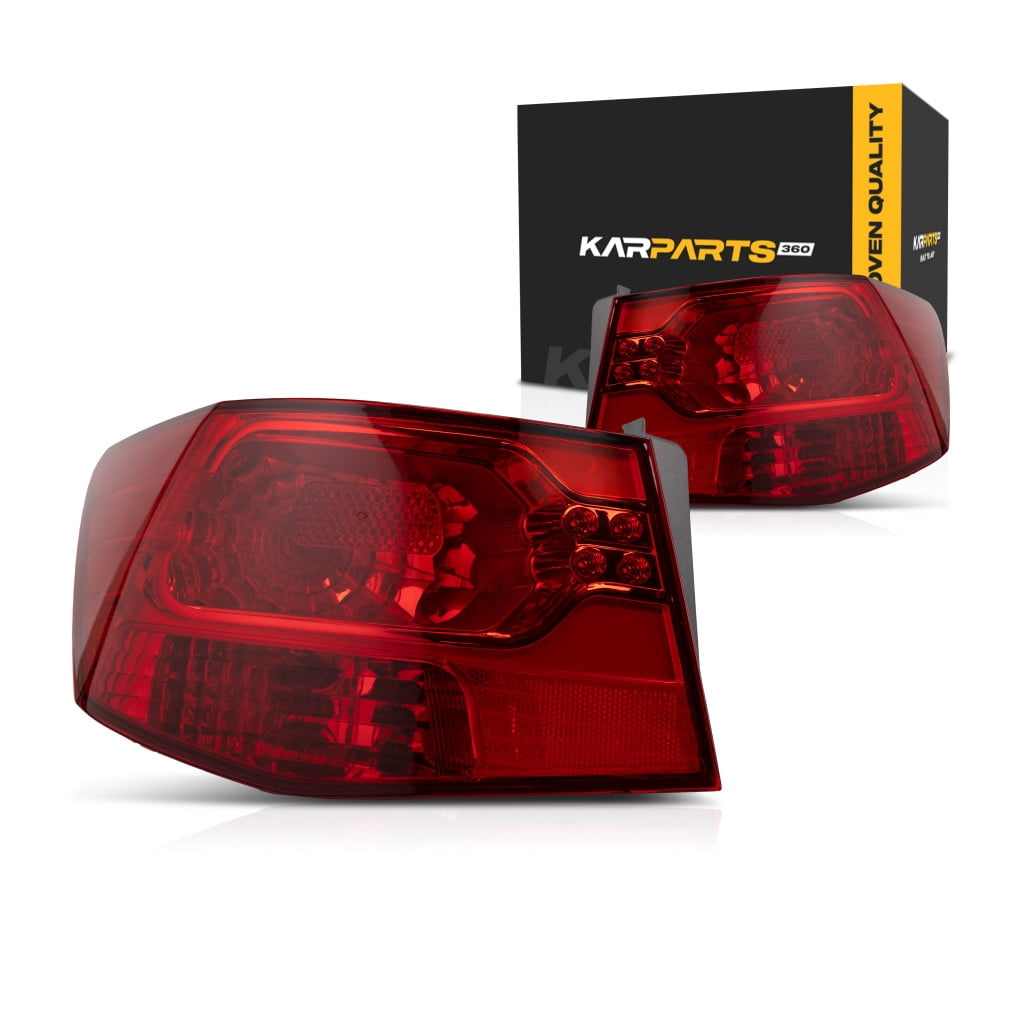 For 2010 2011 2012 2013 Kia Forte Tail Light Driver and Passenger Side Bulbs Included DOT Certified KI2804101 + KI2805101 | 92401 1M010 Sedan
