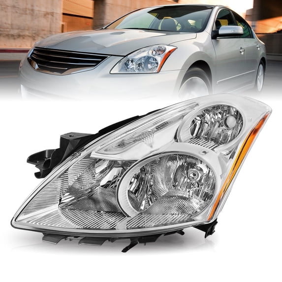 For 2010 2011 2012 Nissan Altima 4DR Halogen Left Driver Headlight Assembly Lamp