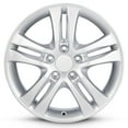 thumbnail image 1 of For 2010-2011 Honda CR-V 17 Inch Painted Silver Rim - OE Direct Replacement - Road Ready Car Wheel, 1 of 10
