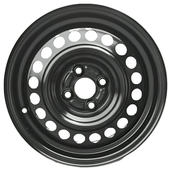 For 2010-2011 Honda Insight 15 Inch Painted Black Rim - OE Direct Replacement - Road Ready Car Wheel