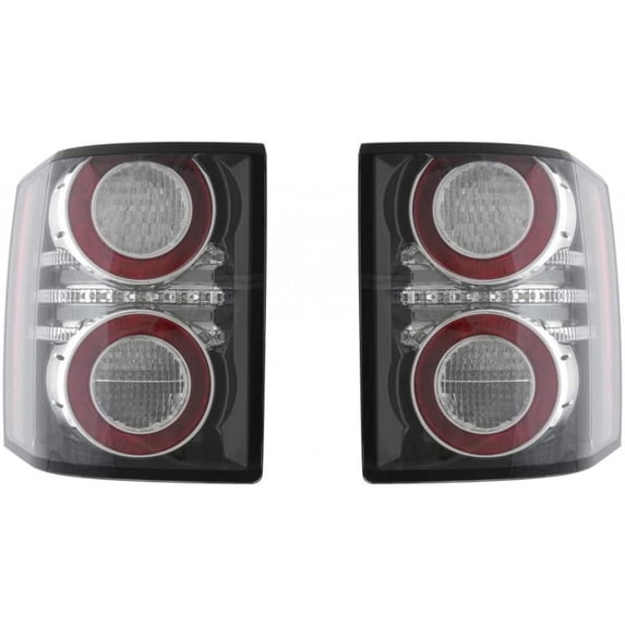 For 2010 2011 Land Rover Range Rover Pair Rear Tail Light Driver and Passenger Side | LED | Replacement For RO2800107 RO2801107 For LR031758 LR031756