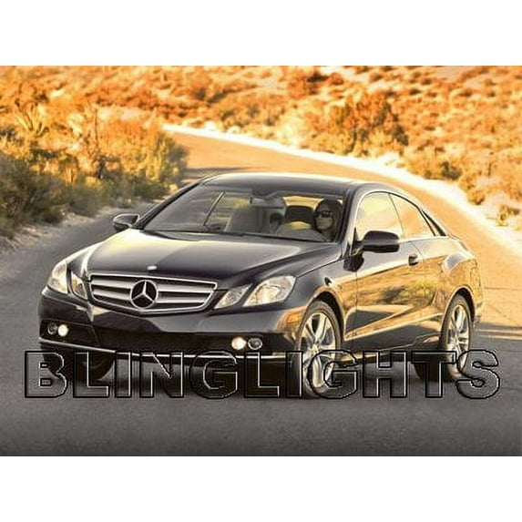 For 2010 2011 Mercedes-Benz E350 Coupe Fog Lights Driving Lamps Foglamps Foglights Kit w212 E 350