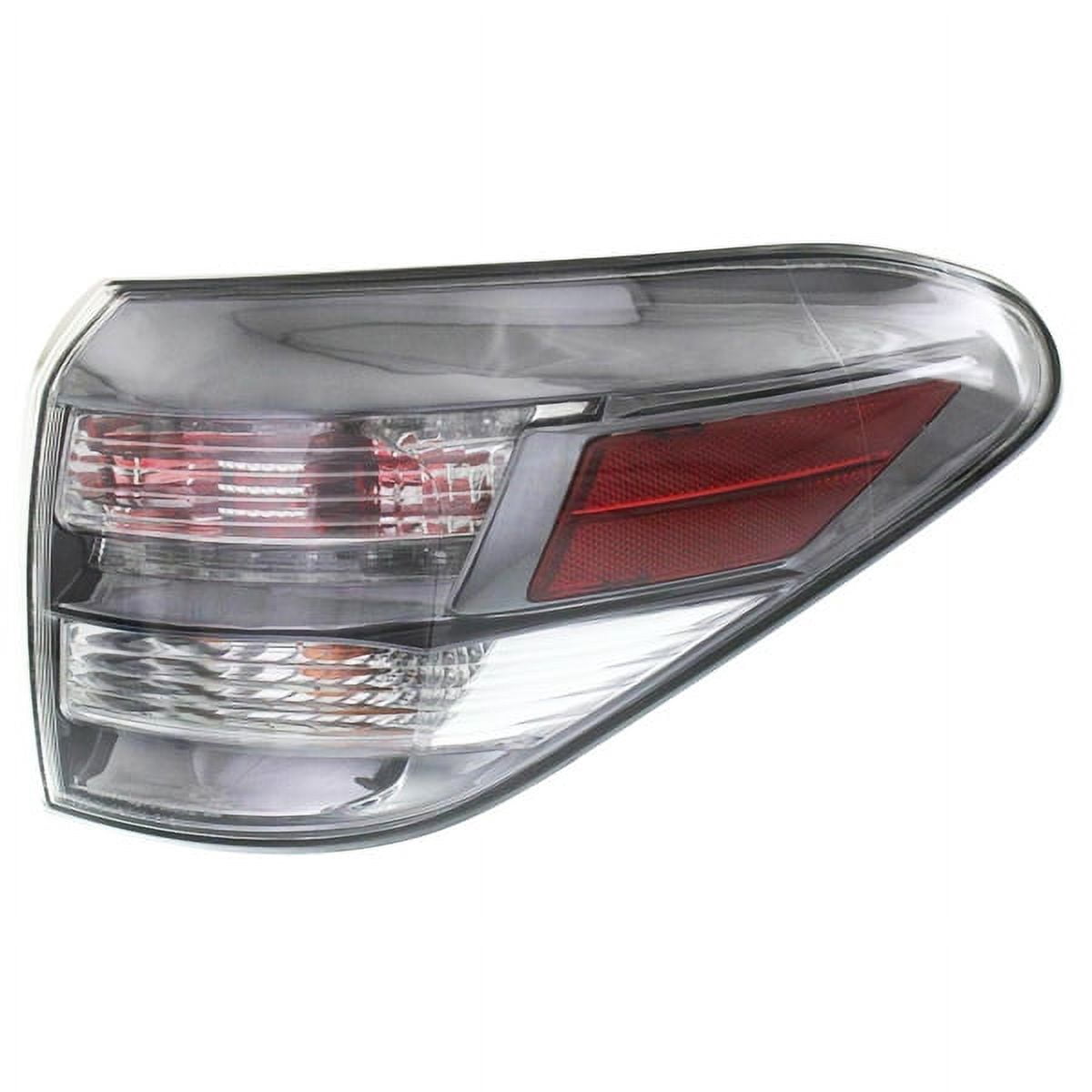2012 Rx350 Rear For 2010-2012 RX350 Rear Right Tail Lights Red & Clear Plastic 81550 ...