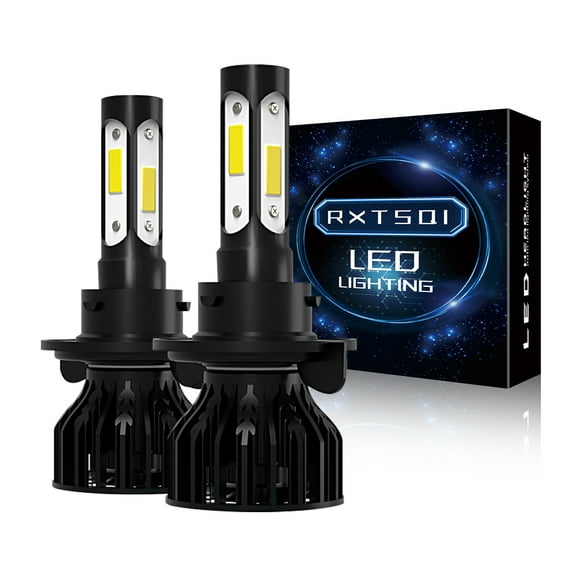 For 2010-2013 Chevy Camaro LED Headlight Kit H13 6000K White Bulbs High/Low Beam,k9
