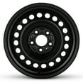 thumbnail image 1 of For 2010-2013 Mitsubishi Outlander 16 Inch Painted Black Steel - New OEM Rim - Road Ready Car Wheel, 1 of 9