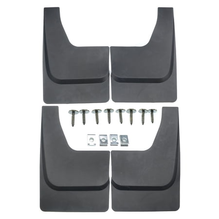 For 2010-2014 F-150 SVT Raptor SVT Splash Guards Mud Flaps Front Rear Set of 4