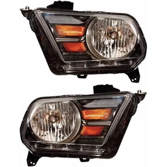 For 2010-2014 Ford Mustang Gt Headlight Pair