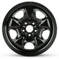 thumbnail image 1 of Wheel Rim for 2008-2014 Cadillac CTS 18 in Black Steel Rim Direct Fit, 1 of 11