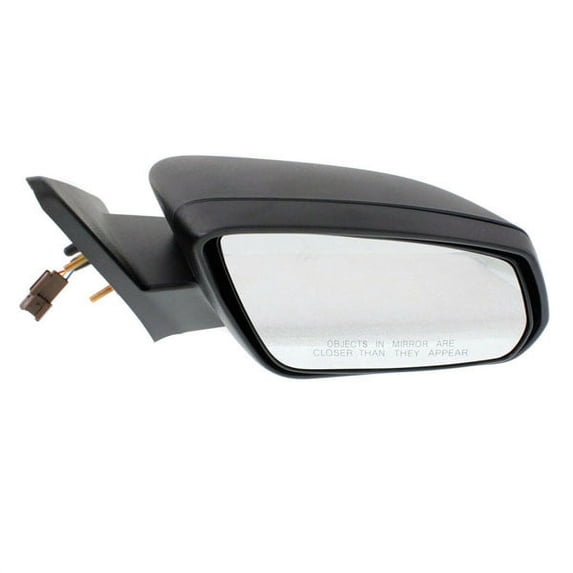 For 2010 Mustang Rear View Mirror Power w/2 Caps - Smooth & Textured Right Side