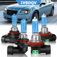 thumbnail image 1 of For 2011 2012 2013 2014 Chrysler 300 Halogen Headlight Bulb High/Low Beam Fog Light Kit 4Pcs, 1 of 13