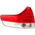 thumbnail image 1 of For 2011 2012 2013 2014 Toyota Sienna Rear Tail Light Driver Side TO2804107 Base|LE|XLE|Limited | 81560-08030, 1 of 4
