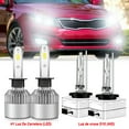 thumbnail image 1 of For 2011 2012 2013 Kia Optima H1 LED High Beam and D1S Xenon HID Low Beam Headlights, 1 of 11