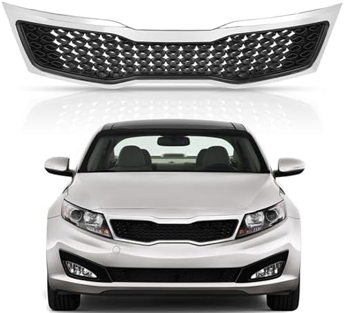 For 2011 2012 2013 Kia Optima Sedan Grille Front Upper Chrome