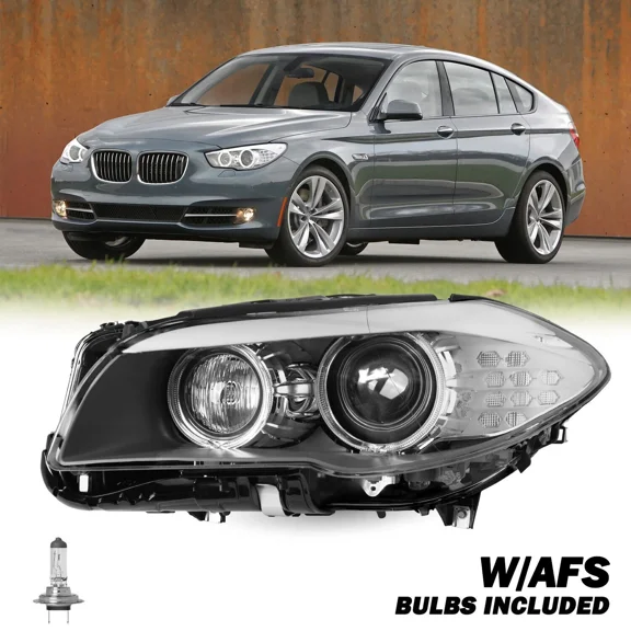 For 2011-2013 BMW 5 Series F10 Hid Headlight w/ AFS Left Driver Side Headlamp