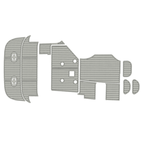 For 2011-2013 Bayliner 315 EVA Foam Boat Decking Mat – Non-Slip, Self-Adhesive, Comfortable & Easy-to-Install