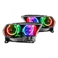 thumbnail image 1 of For 2011-2013 Dodge Durango SMD Headlights Halogen - Black Oracle, 1 of 7