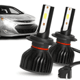 thumbnail image 1 of For 2011-2013 Hyundai Sonata 2012 LED Headlight Bulbs High Low Beam Replacement Set 2pcs, 1 of 11
