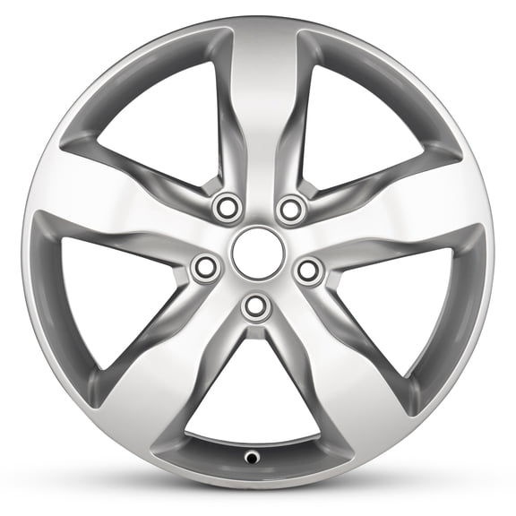 For 2011-2013 Jeep Grand Cherokee 20 Inch Hyper Silver Rim - OE Direct Replacement - Road Ready Car Wheel