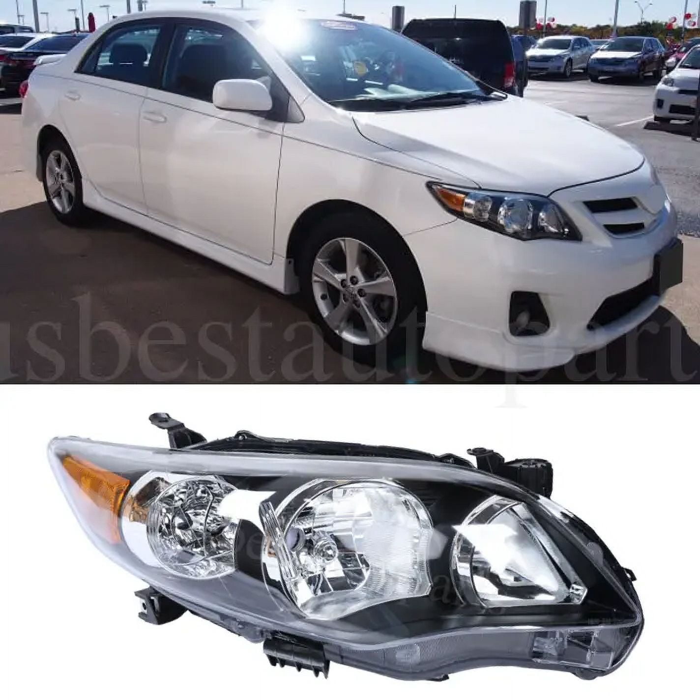 2013 Toyota Corolla Headlight