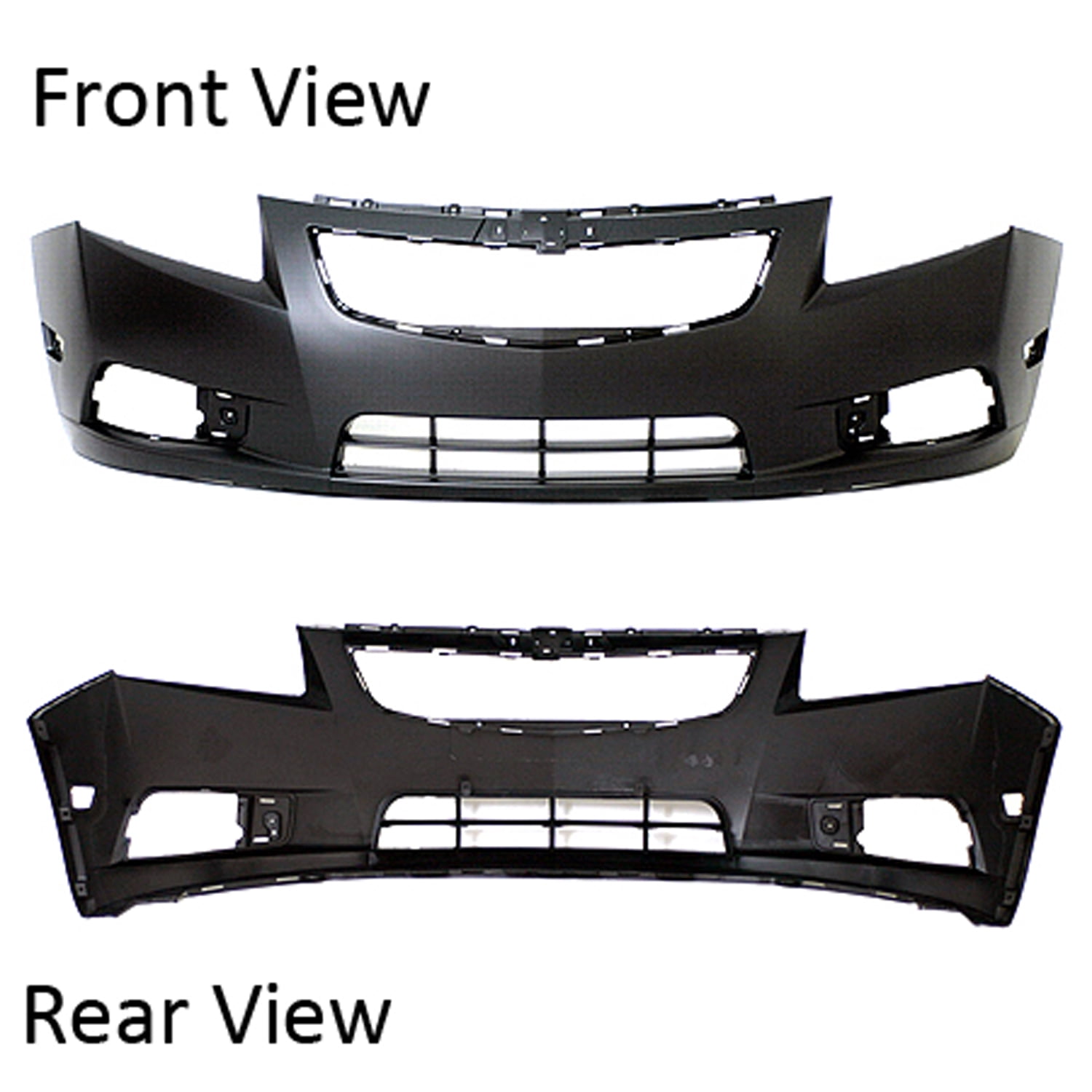 2013 Chevy Cruze Bumper For 2011-2014 Chevy Cruze Reconditioned Front Bumper Cover - Walmart.com