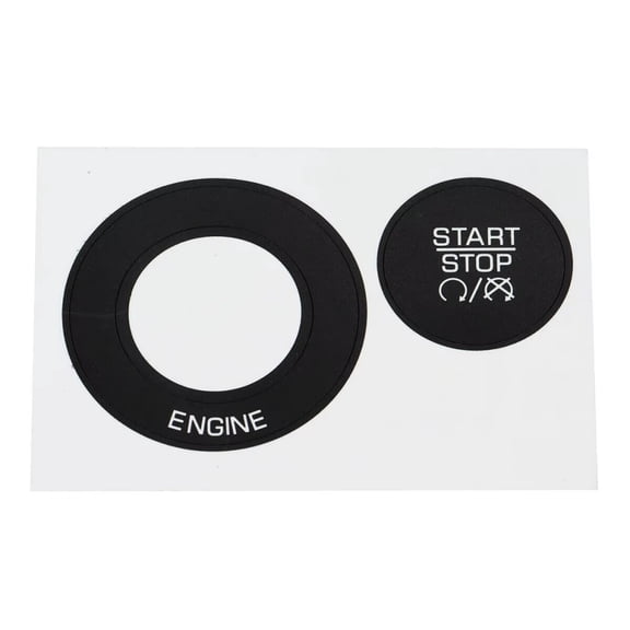 For 2011-2014 Dodge Charger Ignition Push Button Start Stop Decal Kit 68299959AB