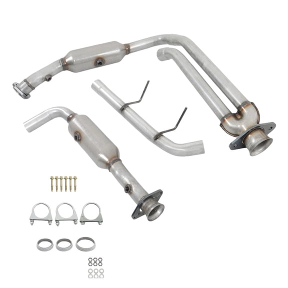 For 2011-2014 Ford F-150 F150 3.7L V6 Front Left Right Catalytic Converter Set