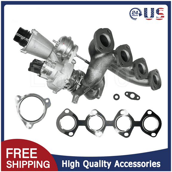 Turbocharger w/ Gasket for Mercedes C250 E250 SLK250 1.8L 2011-2016 2710903680