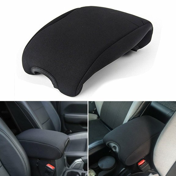 For 2011-2018 Jeep Wrangler JK JKU Neoprene Center Console Armrest Cover Cushion
