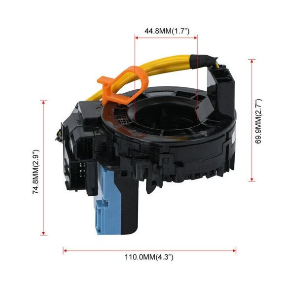 For 2011-2018 Toyota Sienna 89245-0E020 Clock Spring with Angle Sensor*