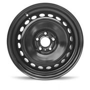 For 2011-2020 Kia Sorento 17 Inch Painted Black Rim - OE Direct Replacement - Road Ready Car Wheel