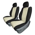 thumbnail image 1 of For 2011–2021 Jeep Grand Cherokee FH Group Neoprene Waterproof Custom Fit Car Seat Covers - Front Beige, 1 of 6