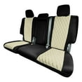 thumbnail image 1 of For 2011–2021 Jeep Grand Cherokee FH Group Neoprene Waterproof Custom Fit Car Seat Covers - Rear Beige, 1 of 6