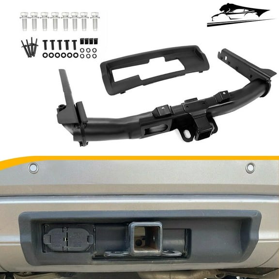 For 2011-2022 Jeep Grand Cherokee Rear Trailer Hitch Receiver W/ Bezel Class 4