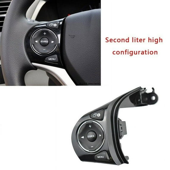 For 2012-15 Honda Civic Left Multifunction Steering Wheel Control Switch Button