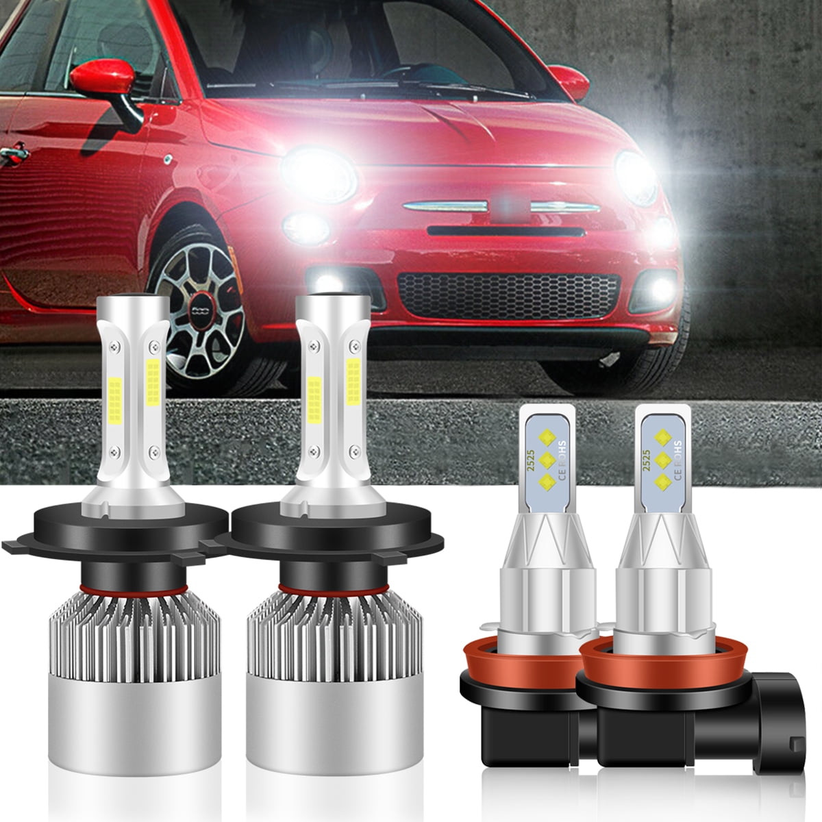 Headlamp and Fog Lamp Kit | FIAT 500 2013 Headlamp and Fog Lamp Kit | FIAT 500 2013