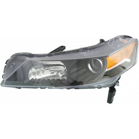 For 2012 2013 2014 Acura TL Headlight Driver Side w/ HID Type Replacement For AC2518118 | 33151-TK4-A11