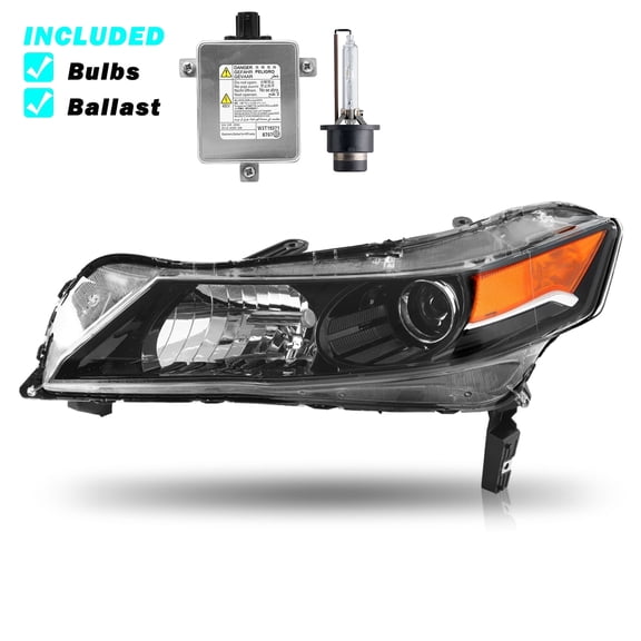 For 2012-2014 Acura TL Sedan OE Style HID Left Driver Side Headlight W/Bulbs