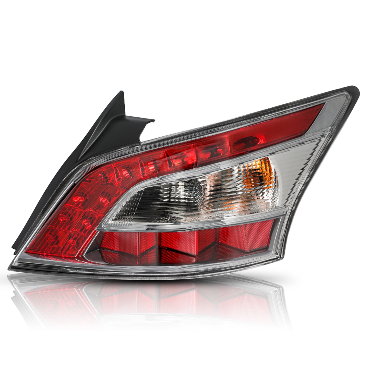 For 2012-2014 Nissan Maxima RH Passenger Side Rear Outer Tail Light Lamp w/Bulbs