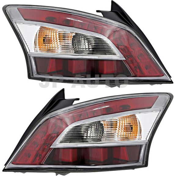 For 2012-2014 Nissan Maxima Tail Light Set Driver and Passenger Side