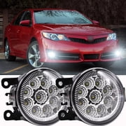 For 2012-2014 Toyota Camry SE Front Bumper LED Fog Light Lamps Left&Right