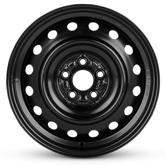 For 2012-2016 Subaru Impreza 15 Inch Painted Black Rim - OE Direct Replacement - Road Ready Car Wheel