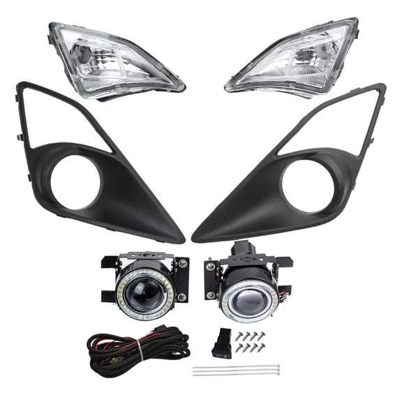 For 2012-2016 Toyota GT86 Scion FR-S LED Projector Fog Lights Lamps w/Wiring Set
