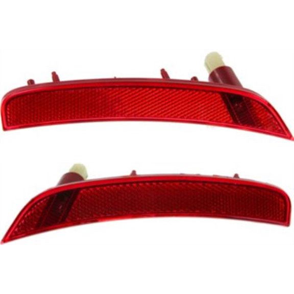 For 2012-2017 500 Marker Front Red Plastic SET PAIR