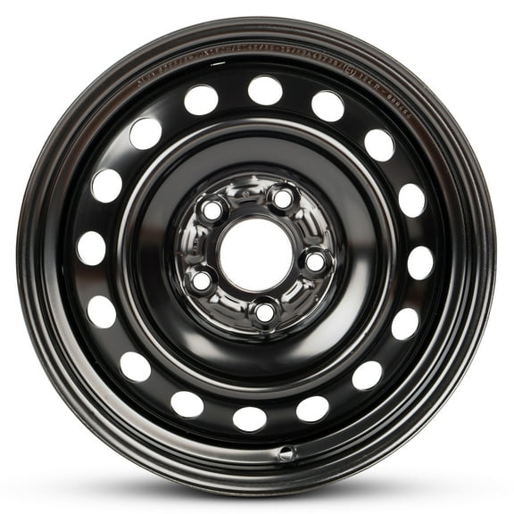 For 2012-2017 Mitsubishi Lancer 16 Inch Painted Black Rim - OE Direct Replacement - Road Ready Car Wheel