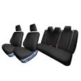 thumbnail image 1 of For 2012-2017 Toyota Camry LE | SE | XSE | XLE FH Group Faux Leather Car Seat Covers - Full Sets Black, 1 of 4