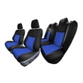 thumbnail image 1 of For 2012-2017 Toyota Camry LE | SE | XSE | XLE FH Group Neoprene Waterproof Custom Fit Car Seat Covers - Blue Full Set, 1 of 11