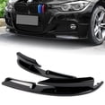 thumbnail image 1 of For 2012-2018 BMW M-Sport M-Tech Painted Black Front Bumper Body Kit Lip 2PCS, 1 of 6
